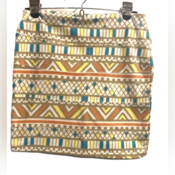 Nollie pacsun Aztec print mini skirt size small - Picture 1 of 9